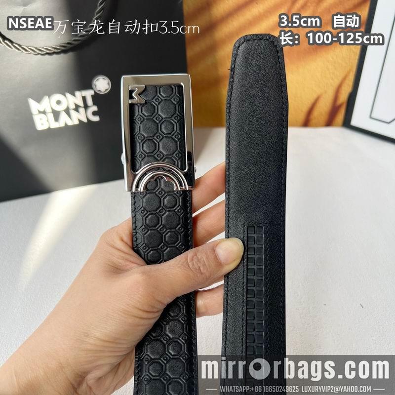 Replica Montlanc belt 35mmX100-125cm 8L69