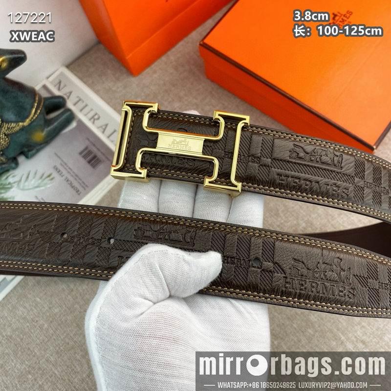 Replica Hermes belt 38mmX100-125cm 8L43