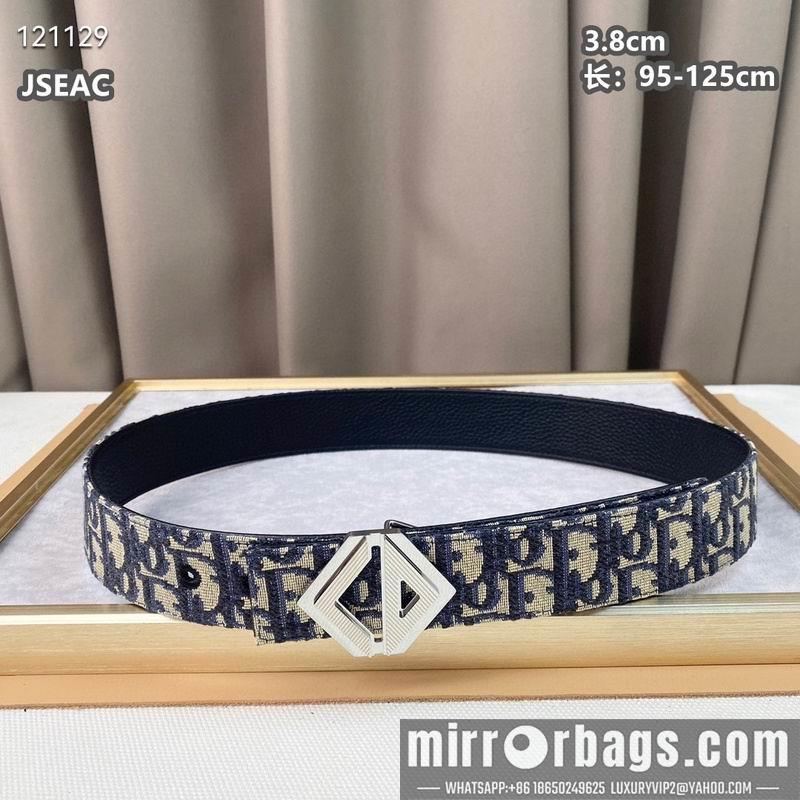 Replica Dior belt 38mmX95-125cm 8L04
