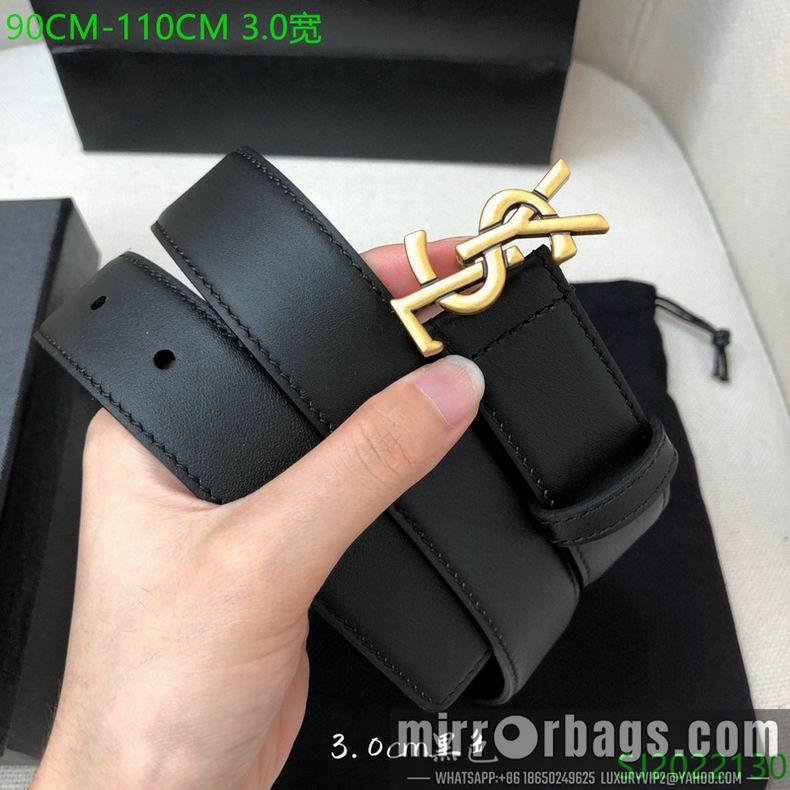Replica YSL Belt 30mmX90-110cm 7D01