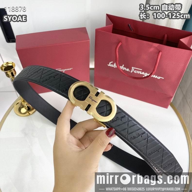 Replica Ferragamo belt自动带 35mmX100-125cm 8L09