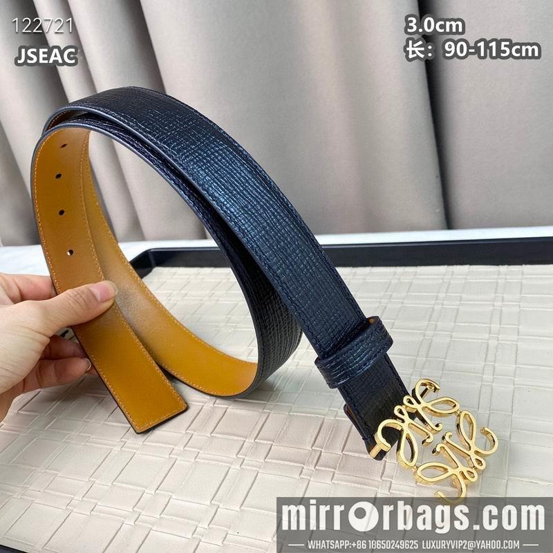 Replica Loewe belt 30mmX90-115cm 8L02