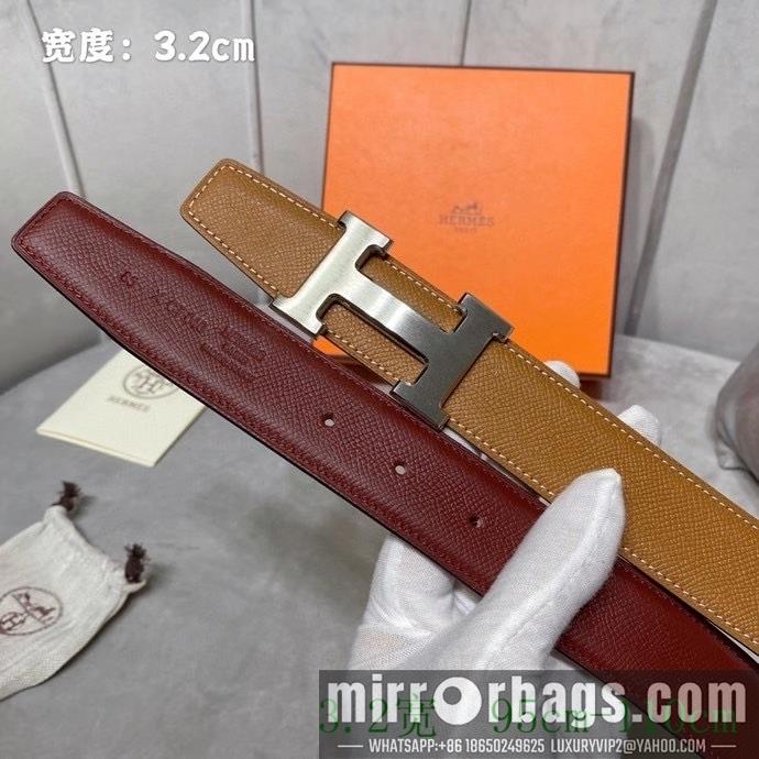 Replica Hermes Belt 32mmX95-110cm 7D18