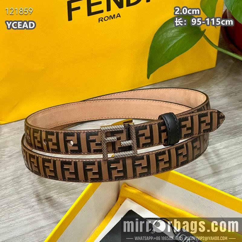 Replica Fendi belt 20mmX95-115cm 8L21