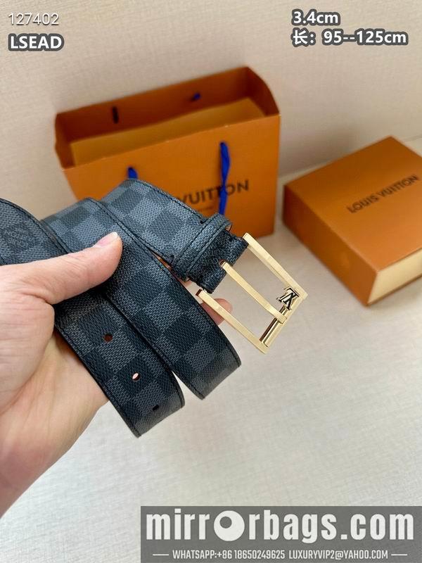 Replica LV belt 34mmX95-125cm 8L32