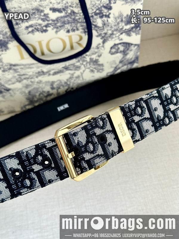 Replica Dior belt 35mmX95-125cm 8L39