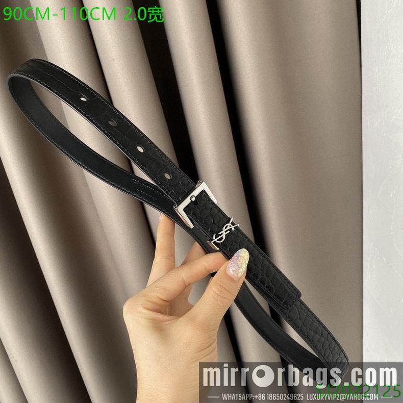 Replica YSL Belt 20mmX90-110cm 7D03