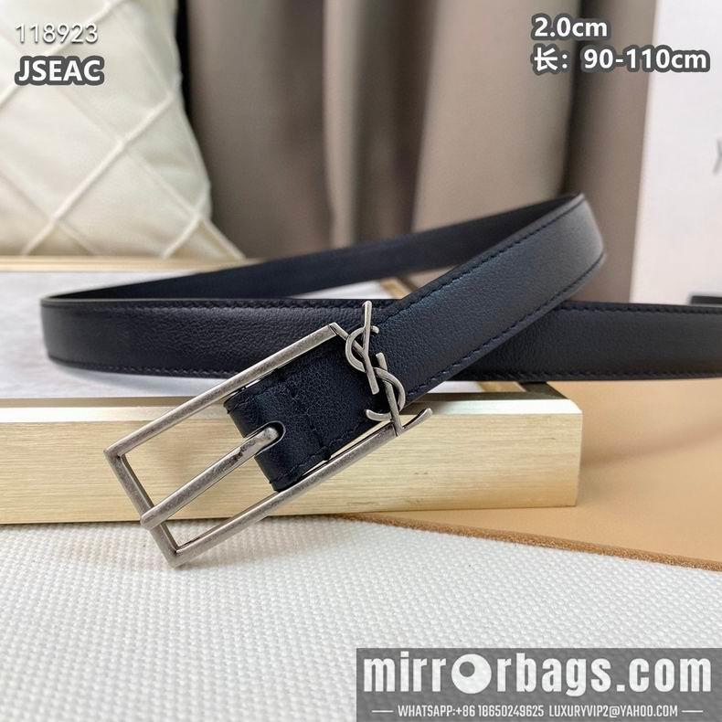 Replica YSL belt 20mmX90-110cm 8L010701