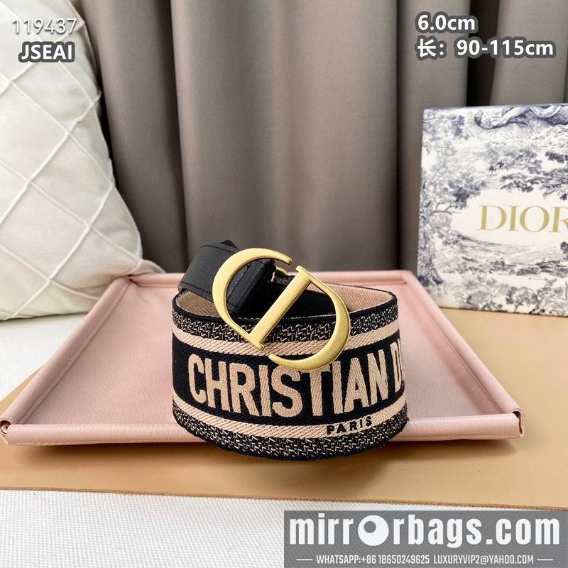 Replica Dior belt 60mmX90-115cm 8L040801