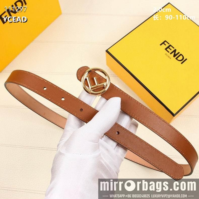 Replica Fendi Belt 20mmX90-110cm 8L07