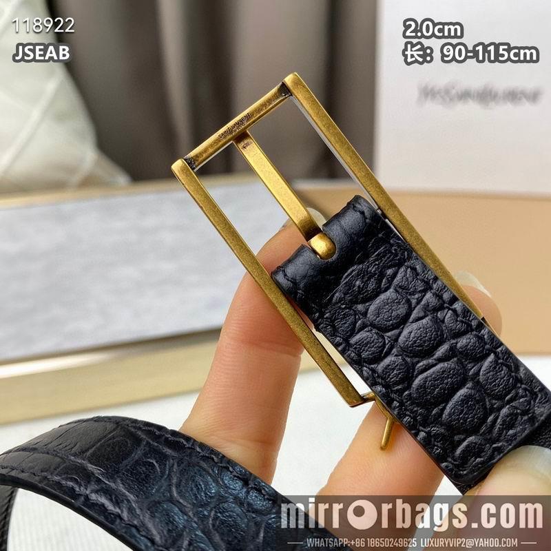 Replica YSL belt 20mmX90-115cm 8L040801