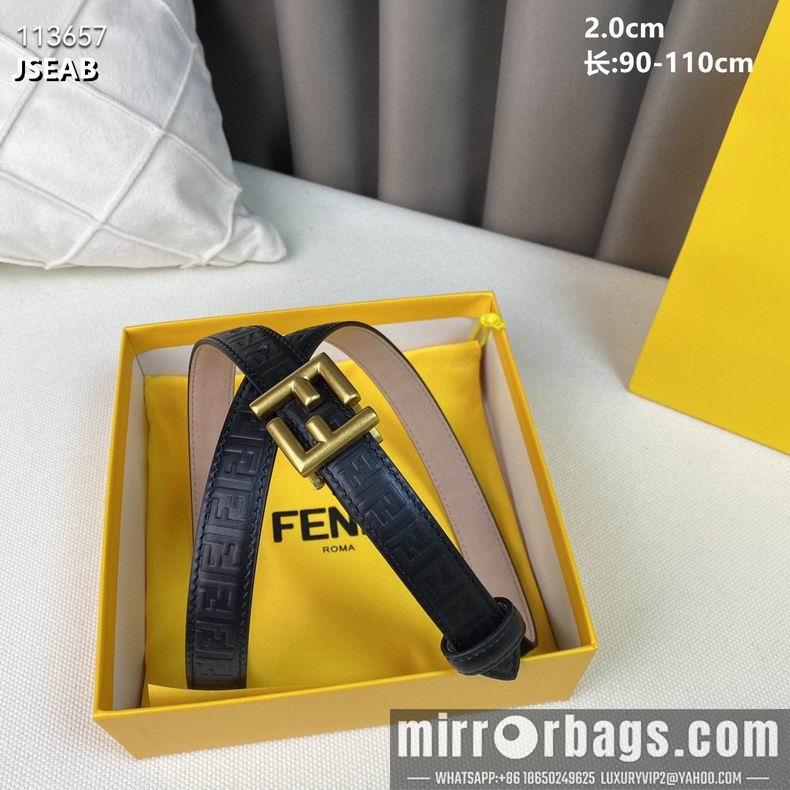 Replica Fendi Belt 20mmX90-110cm 8L08