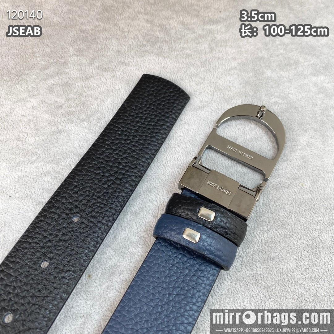 Replica Dior belt 35mmX100-125cm 8L14