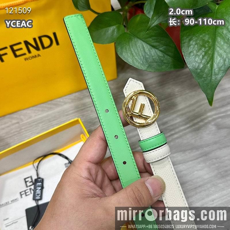 Replica Fendi belt 20mmX90-110cm 8L17