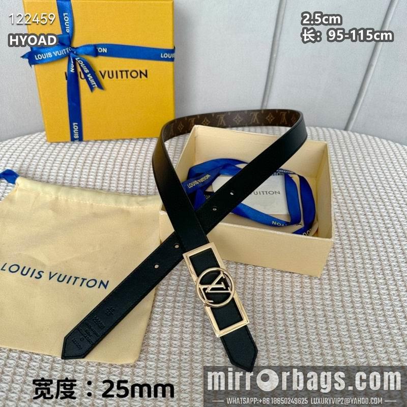 Replica LV belt 25mmX95-115cm 8L15
