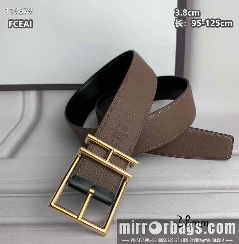 Replica Hermes belt 38mmX95-125cm 8L040802