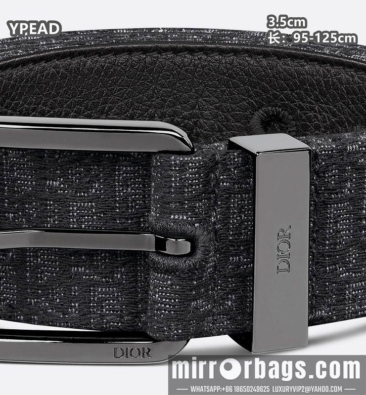 Replica Dior belt 35mmX95-125cm 8L38