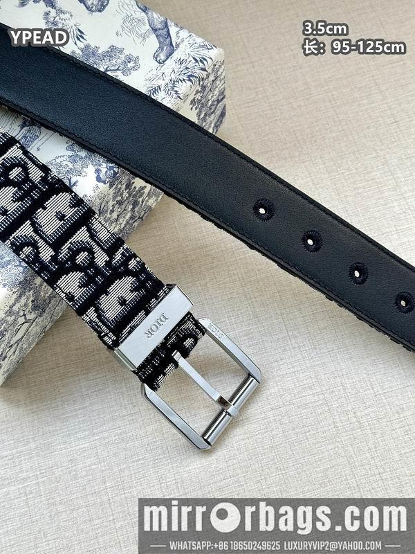 Replica Dior belt 35mmX95-125cm 8L39