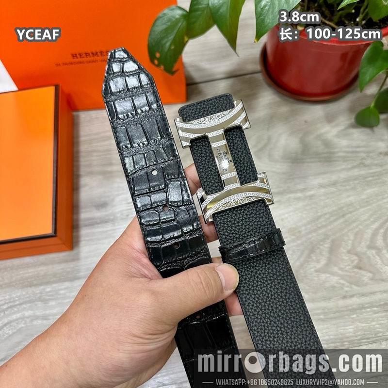 Replica Hermes belt 38mmX100-125cm 8L60