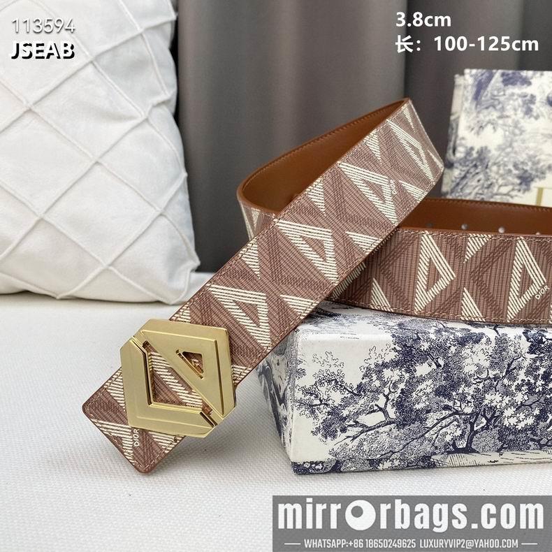 Replica Dior belt 38mmX100-125cm 8L02