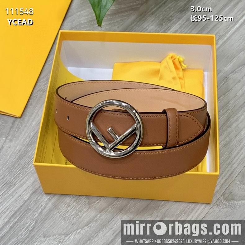Replica Fendi Belt 30mmX95-125cm 8L10