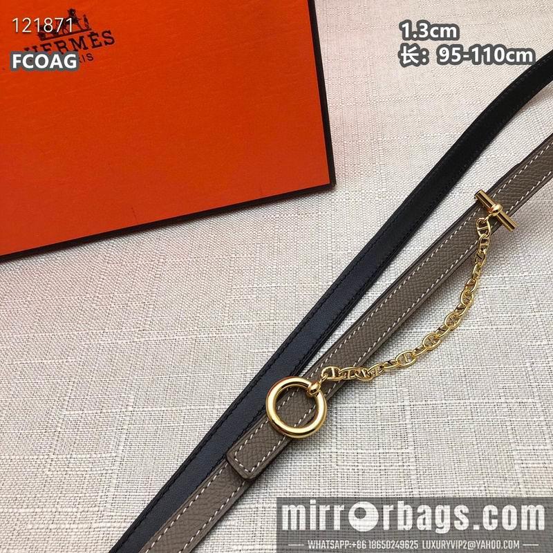Replica Hermes belt 13mmX95-110cm 8L10
