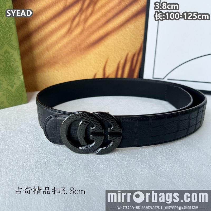 Replica Gucci belt 38mmX100-125cm 8L54