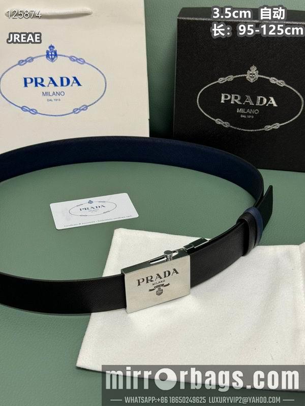 Replica Prada belt 35mmX95-125cm 8L47