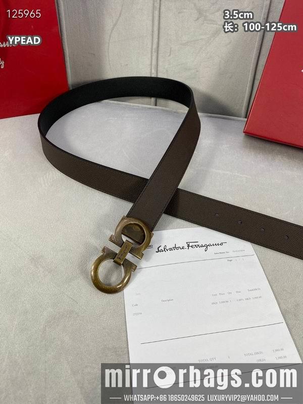 Replica Ferragamo belt 35mmX100-125cm 8L22