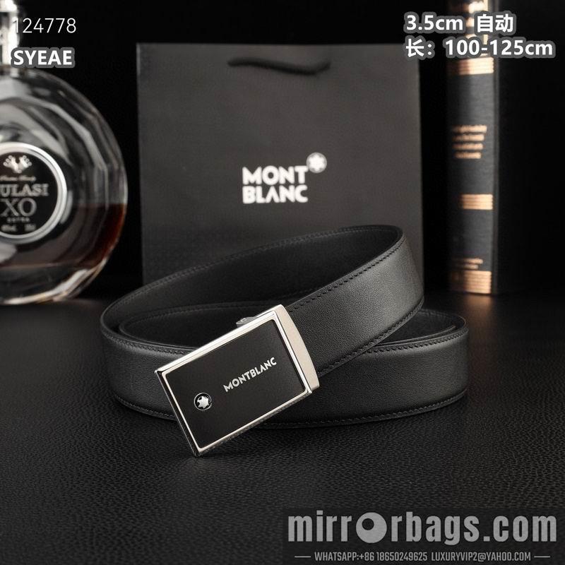 Replica Montlanc belt 35mmX100-125cm 8L36