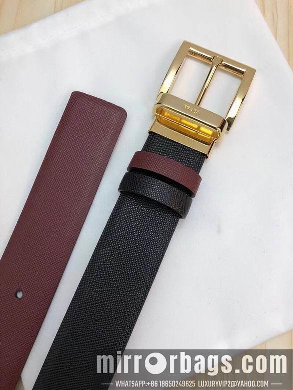 Replica Prada Belt 34mmX95-125CM  sj05