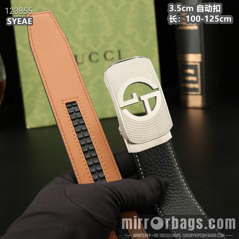 Replica Gucci belt 35mmX100-125cm 8L38