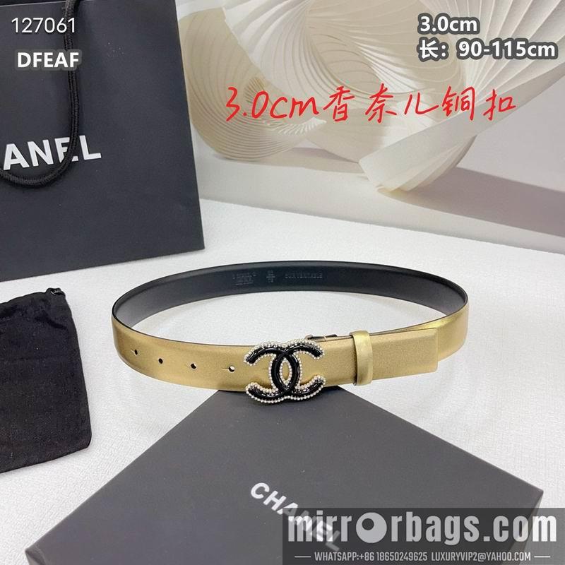 Replica Chanel belt 30mmX90-115cm 8L36