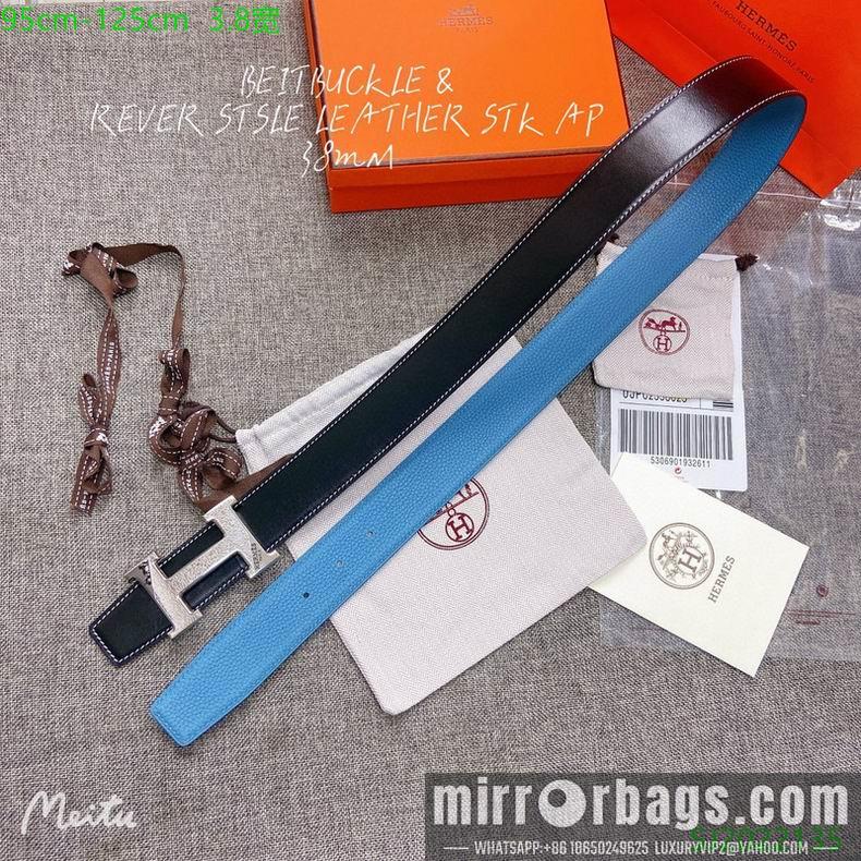 Replica Hermes Belt 38mmX95-125cm 7D119