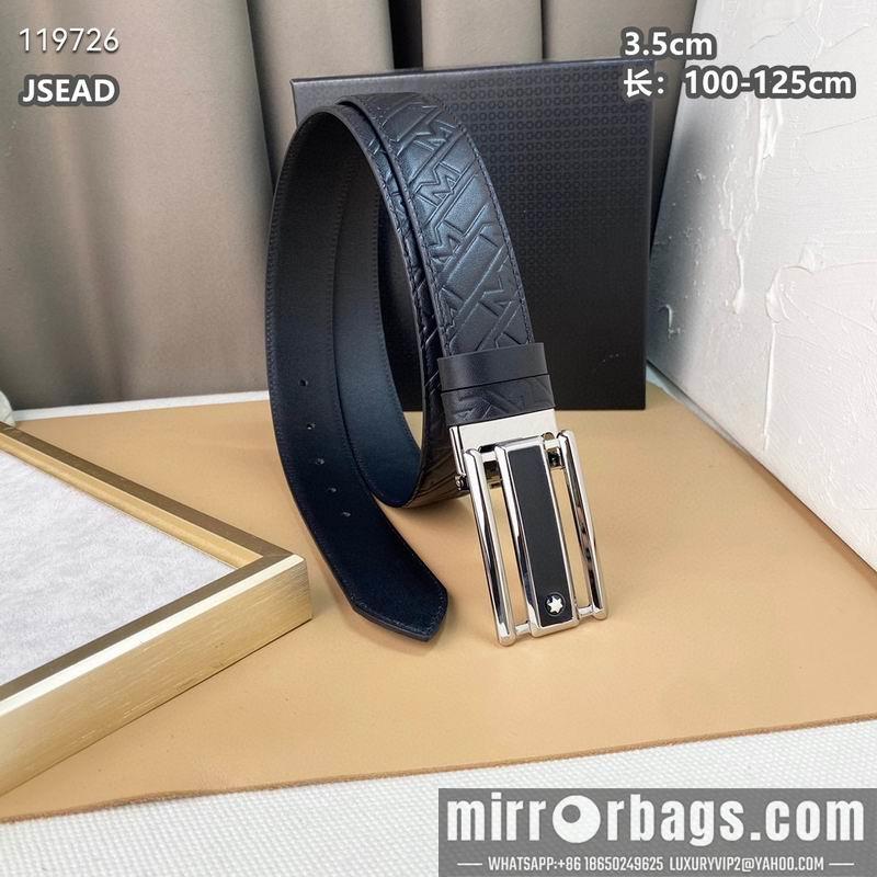 Replica Montblanc belt 35mmX100-125cm 8L040801