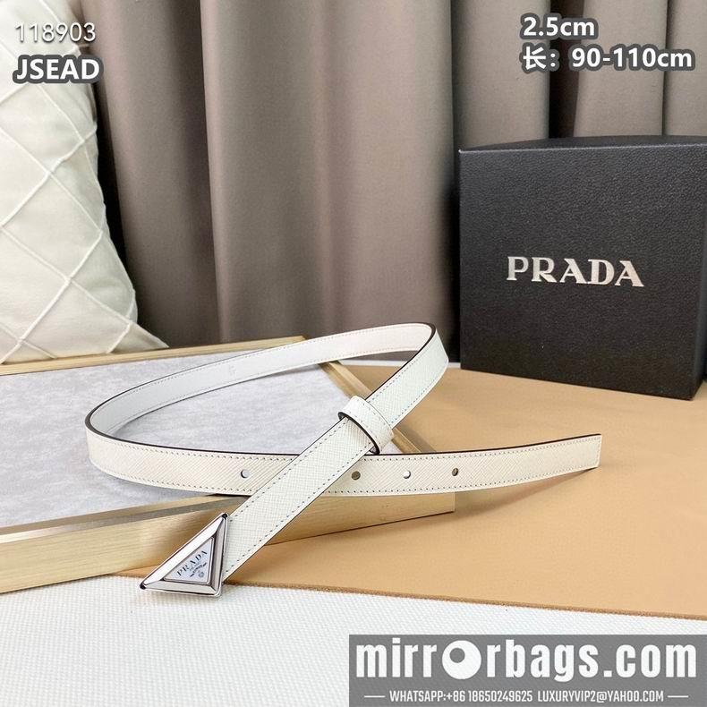 Replica Prada belt 25mmX90-110cm 8L010801