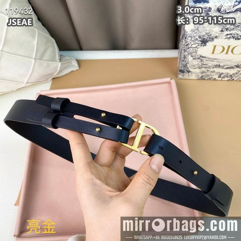 Replica Dior belt 30mmX95-125cm 8L040802