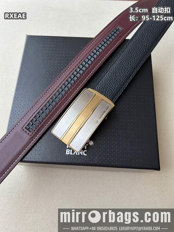 Replica Montlanc belt 35mmX100-125cm 8L78