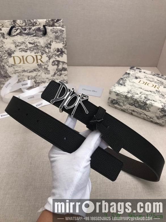 Replica Dior Belt 34mmX95-125cm 7D09