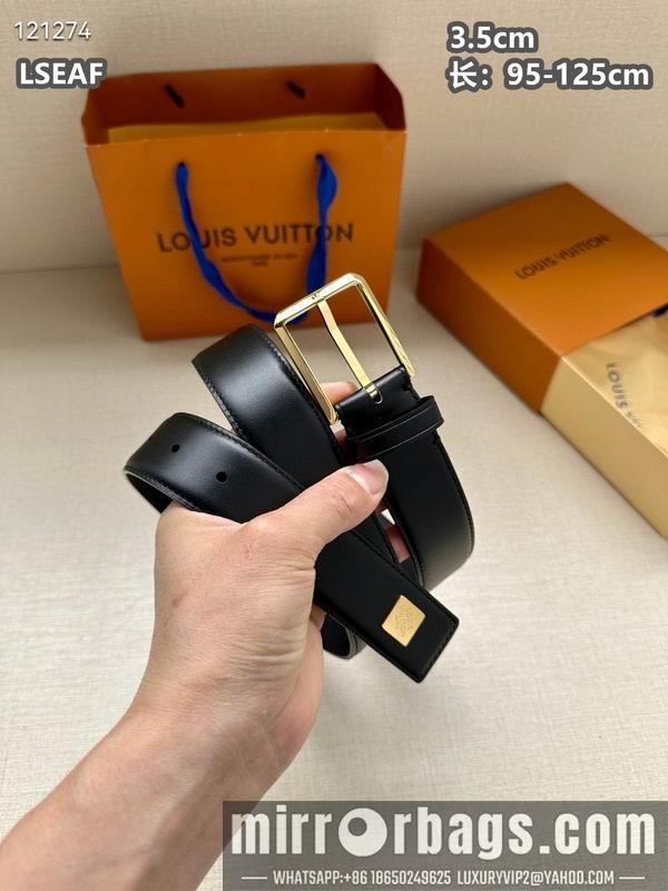 Replica LV belt 35mmX95-125cm 8L30