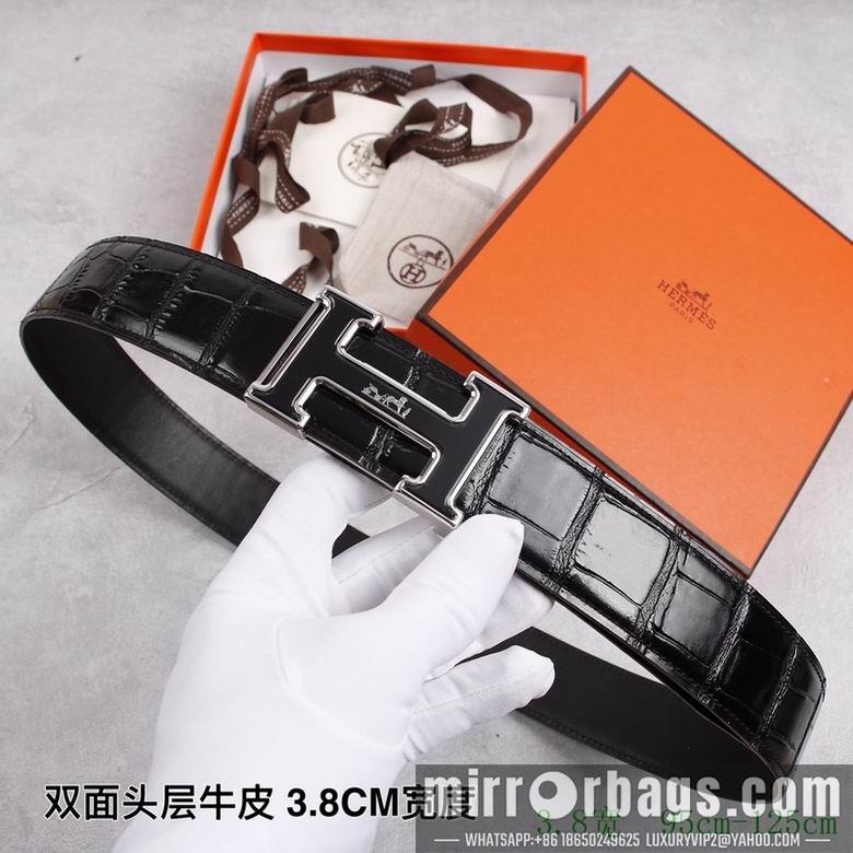 Replica Hermes Belt 38mmX95-125cm 7D93