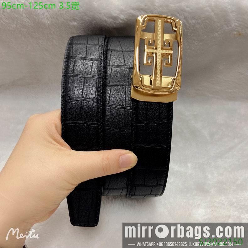 Replica Givenchy belt 自动扣 35mmX95-125cm 7D03