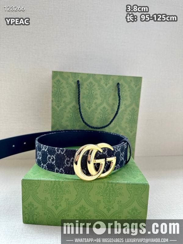 Replica Gucci belt 38mmX95-125cm 8L11