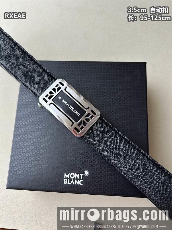 Replica Montlanc belt 35mmX100-125cm 8L74