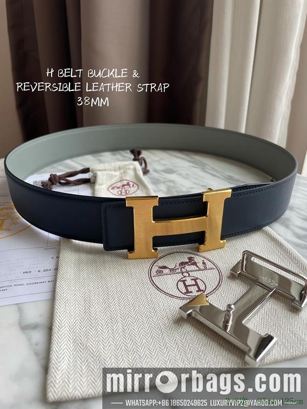 Replica Hermes Belt 38mmX95-125cm 7D48