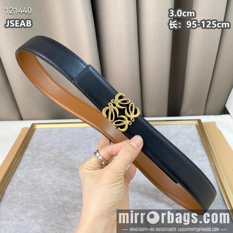 Replica Loewe belt 30mmX95-125cm 8L05