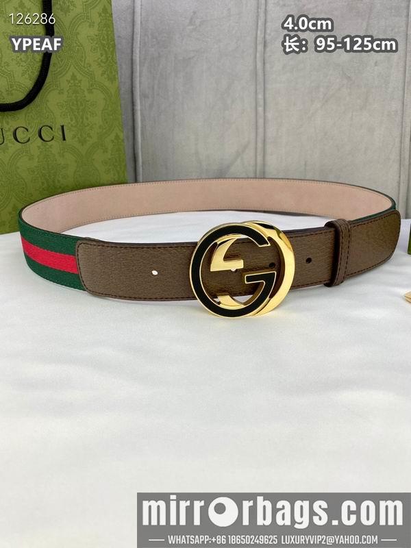 Replica Gucci belt 40mmX95-125cm 8L63