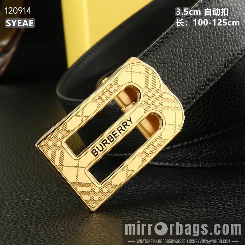 Replica Burberry belt 35mmX100-125cm 8L88