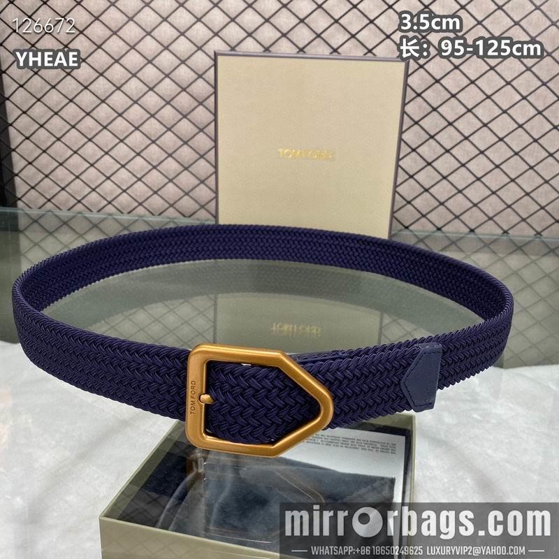 Replica TF belt 35mmX95-125cm 8L01