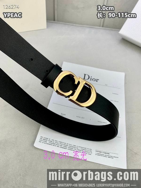 Replica Dior belt 30mmX90-115cm 8L111004